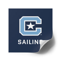 Load image into Gallery viewer, The Citadel, Sports Club, Sailing Square Stickers, Indoor\Outdoor
