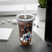 Load image into Gallery viewer, The Citadel, Running Spike, Sunsplash Tumbler with Straw, 16oz
