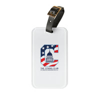 Load image into Gallery viewer, The Citadel, Alumni Club, Greater Washington D.C. Club Logo, White Luggage Tag
