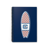 Load image into Gallery viewer, The Citadel, Surfing, Spiral Notebook - Ruled Line
