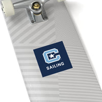 Load image into Gallery viewer, The Citadel, Sports Club, Sailing Square Stickers, Indoor\Outdoor
