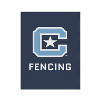 Load image into Gallery viewer, The Citadel, Club Sports Fencing, Garden &amp; House Banner
