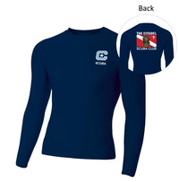 Load image into Gallery viewer, The Citadel, Club Sports - Scuba, A4 Adult Polyester Spandex Long Sleeve Compression T-Shirt
