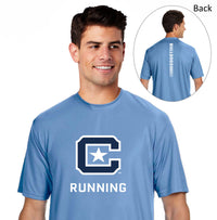 Load image into Gallery viewer, The Citadel, Club Sports - Running,  A4 Men&#39;s Cooling Performance T-Shirt- Carolina Blue
