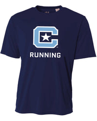 Load image into Gallery viewer, The Citadel, Club Sports - Running,  A4 Men&#39;s Cooling Performance T-Shirt- Navy
