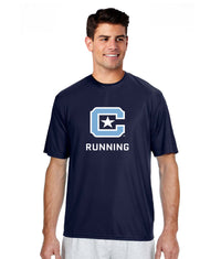 Load image into Gallery viewer, The Citadel, Club Sports - Running,  A4 Men&#39;s Cooling Performance T-Shirt- Navy
