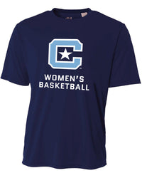 Load image into Gallery viewer, The Citadel, Club Sports - Women&#39;s Basketball,  A4 Men&#39;s Cooling Performance T-Shirt- Navy
