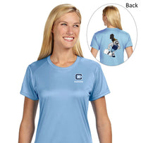 Load image into Gallery viewer, The Citadel, Club Sports - Running, Spike the Runner,  A4 Ladies&#39; Cooling Performance T-Shirt
