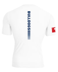 Load image into Gallery viewer, The Citadel, C Star, Club Sport - Jiu Jitsu, Compression Short Sleeve T-Shirt - White

