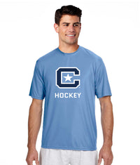 Load image into Gallery viewer, The Citadel, Club Sports - Hockey,  Men&#39;s Cooling Performance T-Shirt- Carolina Blue
