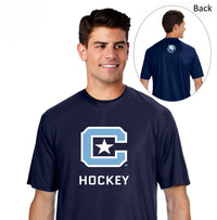 Load image into Gallery viewer, The Citadel, Club Sports - Hockey,  Men&#39;s Cooling Performance T-Shirt- Navy
