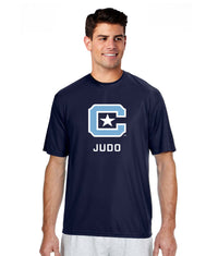 Load image into Gallery viewer, The Citadel, Club Sports - Judo, A4 Men&#39;s Cooling Performance T-Shirt-Navy
