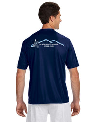 Load image into Gallery viewer, The Citadel, Alumni Club, The Northwest Georgia,  A4 Men&#39;s Cooling Performance T-Shirt- Carolina Blue- Navy
