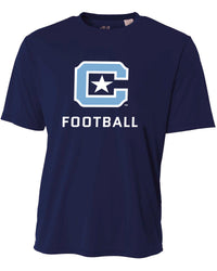 Load image into Gallery viewer, The Citadel C, Sports - Football,  A4 Men&#39;s Cooling Performance T-Shirt- Navy
