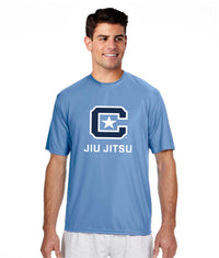 Load image into Gallery viewer, The Citadel, Club Sports - Jiu Jitsu,  Performance Short Sleeves T-Shirt - Carolina Blue
