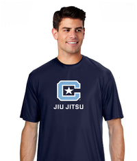 Load image into Gallery viewer, The Citadel, Club Sports - Jiu Jitsu,  Performance Short Sleeves T-Shirt - Navy
