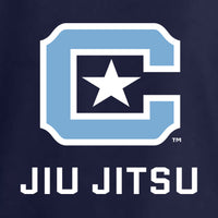 Load image into Gallery viewer, The Citadel, Club Sports - Jiu Jitsu,  Performance Short Sleeves T-Shirt - Navy
