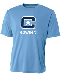 Load image into Gallery viewer, The Citadel, Club Sports - Rowing,  Performance, Caroline Blue, T-Shirt
