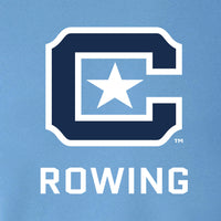 Load image into Gallery viewer, The Citadel, Club Sports - Rowing,  Performance Short Sleeve T-Shirt_Caroline Blue
