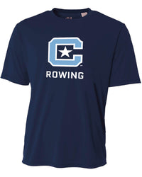Load image into Gallery viewer, The Citadel, Club Sports - Rowing,  Performance, Navy, T-Shirt
