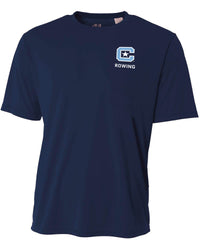 Load image into Gallery viewer, The Citadel, Club Sports - Rowing,  Performance Short Sleeve T-Shirt_Navy
