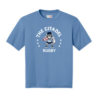 Load image into Gallery viewer, The Citadel, Club Sports - Rugby, Spike Rugby,  Performance Short Sleeve T-Shirt- Carolina Blue
