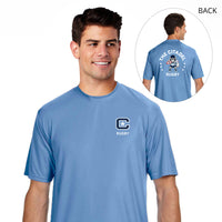 Load image into Gallery viewer, The Citadel, Club Sports - Rugby, CStar, Spike Rugby,  Performance Short Sleeve T-Shirt- Carolina Blue

