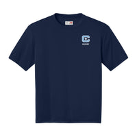 Load image into Gallery viewer, The Citadel, Club Sports - Rugby, CStar, Spike Rugby,  Performance Short Sleeve T-Shirt- Navy
