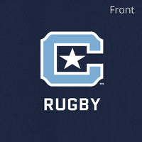 Load image into Gallery viewer, The Citadel, Club Sports - Rugby, CStar, Spike Rugby,  Performance Short Sleeve T-Shirt- Navy

