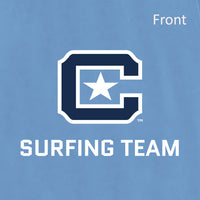 Load image into Gallery viewer, The Citadel, C Star, Club Sports - Surfing Team, A4 Men&#39;s Cooling Performance T-Shirt_ Carolina Blue
