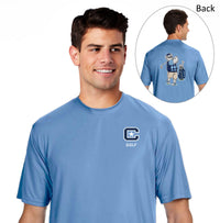 Load image into Gallery viewer, The Citadel, Golfing Spike, Club Sports Men&#39;s Golf, A4 Men&#39;s Cooling Performance T-Shirt- Carolina Blue
