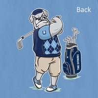 Load image into Gallery viewer, The Citadel, Golfing Spike, Club Sports Men&#39;s Golf, A4 Men&#39;s Cooling Performance T-Shirt- Carolina Blue
