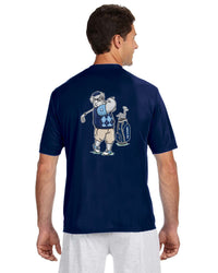 Load image into Gallery viewer, The Citadel, Golfing Spike, Club Sports Men&#39;s Golf, A4 Men&#39;s Cooling Performance T-Shirt- Navy
