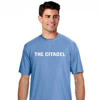 Load image into Gallery viewer, The Citadel A4 Cooling Performance Short Sleeve T-Shirt - Light Blue
