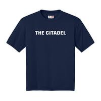 Load image into Gallery viewer, The Citadel A4 Cooling Performance Short Sleeve T-Shirt - Navy
