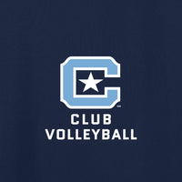 Load image into Gallery viewer, The Citadel, Club Sports - Volleyball, CStar and Spike, A4 Men's Cooling Performance T-Shirt - Navy
