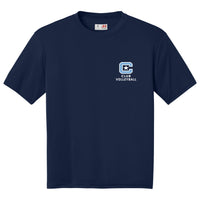 Load image into Gallery viewer, The Citadel, Club Sports - Volleyball, CStar and Spike, A4 Men's Cooling Performance T-Shirt - Navy
