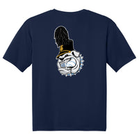 Load image into Gallery viewer, The Citadel, Club Sports - Volleyball, CStar and Spike, A4 Men's Cooling Performance T-Shirt - Navy
