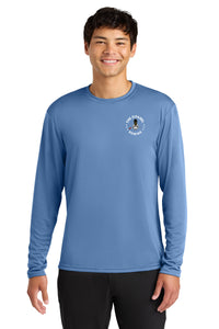 Load image into Gallery viewer, The Citadel, Club Sports - Rowing, Spike, Performance Long Sleeve Tee Shirt - Carolina Blue
