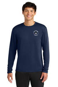 Load image into Gallery viewer, The Citadel, Club Sports - Rowing, Spike, Performance Long Sleeve Tee Shirt - Navy
