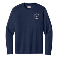 Load image into Gallery viewer, The Citadel, Club Sports - Rowing, Spike, Performance Long Sleeve Tee Shirt - Navy

