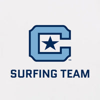 Load image into Gallery viewer, The Citadel, C Star, Club Sports - Surfing Team, A4 Adult Polyester Spandex Long Sleeve Compression T-Shirt- White
