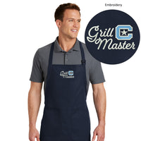 Load image into Gallery viewer, The Citadel, Grill Master, C Star, Port Authority® Full-Length Apron with Pockets
