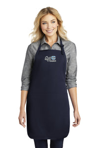 Load image into Gallery viewer, The Citadel, Grill Master, C Star, Embroidered Port Authority® Easy Care Full-Length Apron with Stain Release

