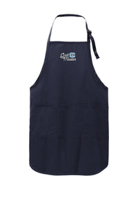 Load image into Gallery viewer, The Citadel, Grill Master, C Star, Embroidered Port Authority® Easy Care Full-Length Apron with Stain Release
