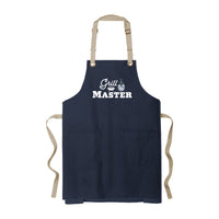 Load image into Gallery viewer, The Citadel, Grill Master, Spike, Port Authority® Canvas Full-Length Two-Pocket Apron

