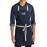 Load image into Gallery viewer, The Citadel, Grill Master, C Star, Embroidered Port Authority® Canvas Full-Length Two-Pocket Apron
