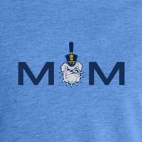 Load image into Gallery viewer, The Citadel, Mom and Spike, Women’s Tri-Blend T-Shirt - Carolina blue
