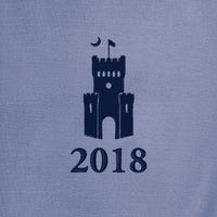 Load image into Gallery viewer, The Citadel, Class of 2018, Barracks, Brooks Brothers® Wrinkle-Free Stretch Pinpoint Shirt-Cobalt
