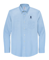 Load image into Gallery viewer, The Citadel, Class of 2018, Barracks, Brooks Brothers® Wrinkle-Free Stretch Pinpoint Shirt-Newport Blue
